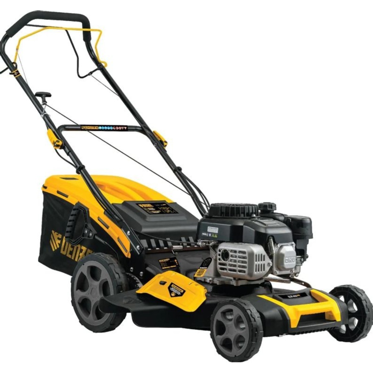 Газонокосилка роторная Denzel GLR-460SP-ZS (Цвет: Yellow/Black)