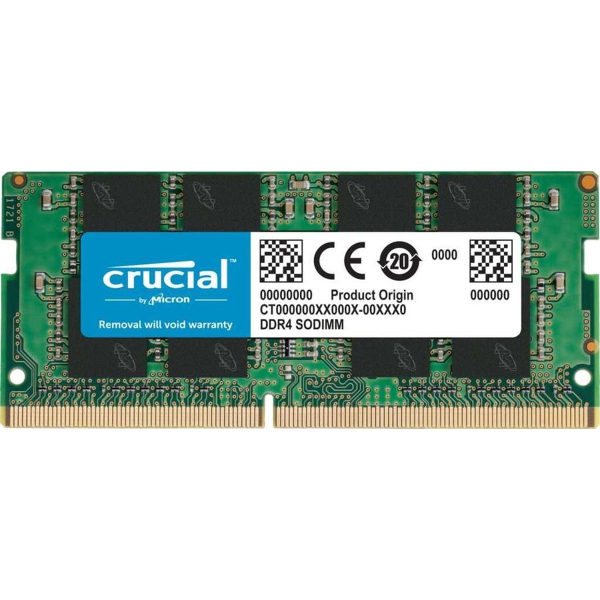 Память DDR4 8Gb 3200MHz Crucial CT8G4SFRA32A