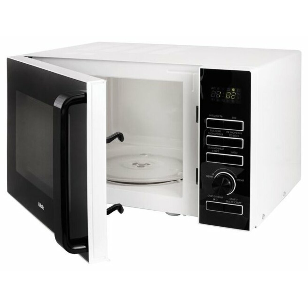 Микроволновая печь BBK 25MWS-970T/WB (Цвет: White/Black)