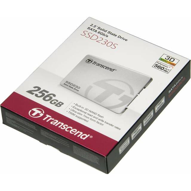 Накопитель SSD Transcend SATA III 256Gb TS256GSSD230S