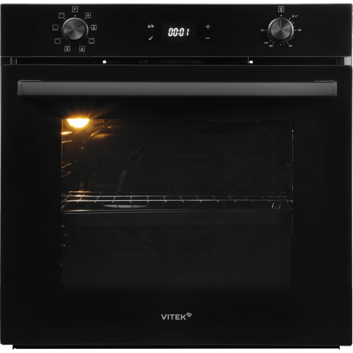 Духовой шкаф Vitek VEO 6480 BG, черный