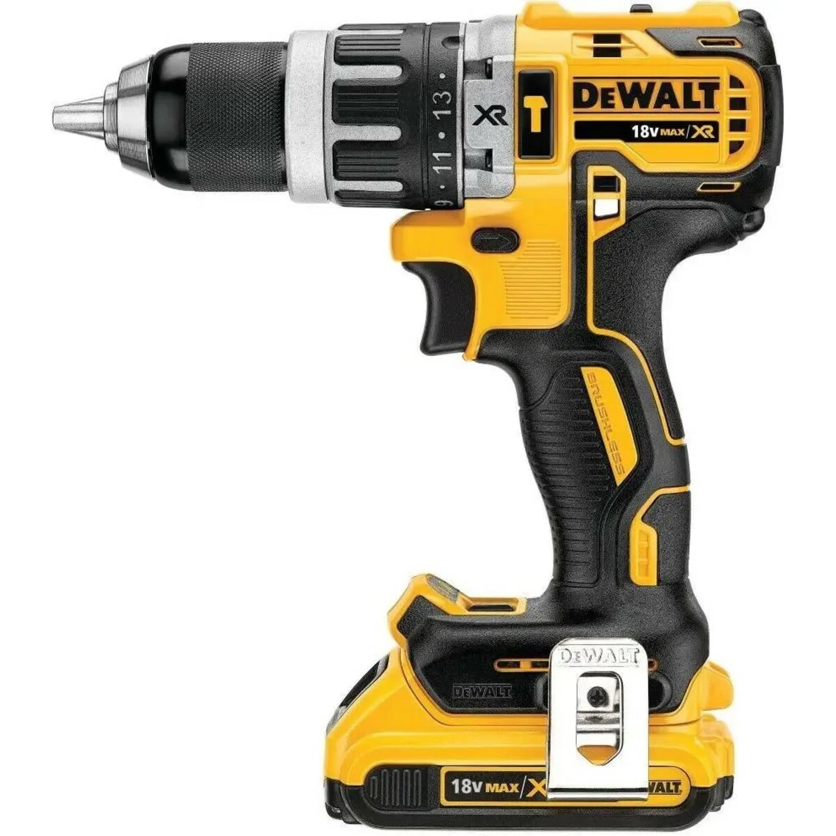 Дрель-шуруповерт DeWalt DCD796D2-QW (Цвет: Yellow / Black)