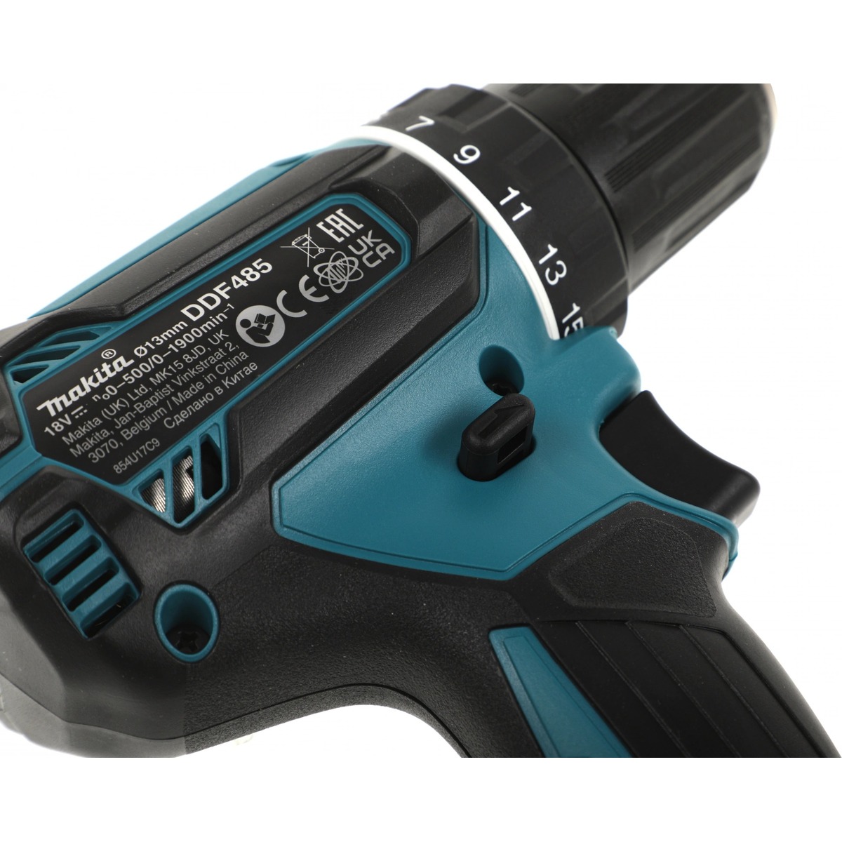 Дрель-шуруповерт Makita DDF485RF (Цвет: Blue)