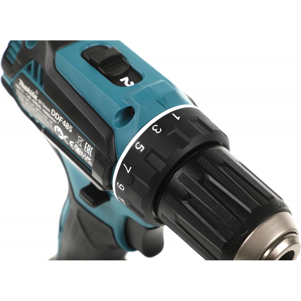 Дрель-шуруповерт Makita DDF485RF (Цвет: Blue)