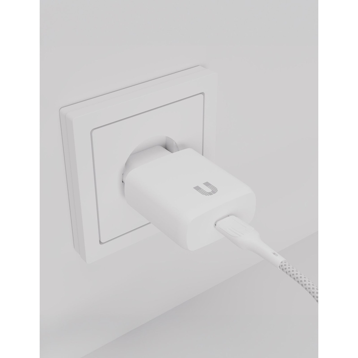 СЗУ Uzay Quick Charger 20W USB-C PD (Цвет: White)