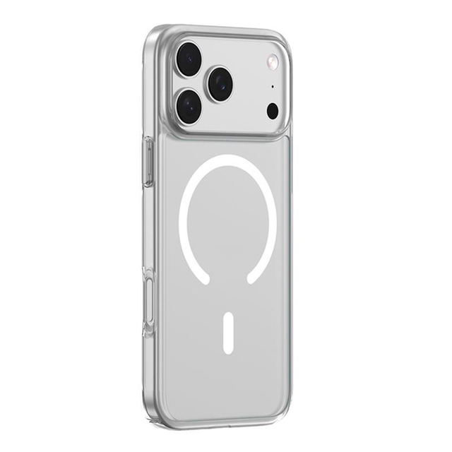 Чехол-накладка Comma Glass Series Magnetic Case для iPhone 17 Pro Max (Цвет: Clear) Чехол-накладка Comma Glass Series Magnetic Case для iPhone 17 Pro Max (Цвет: Clear)
