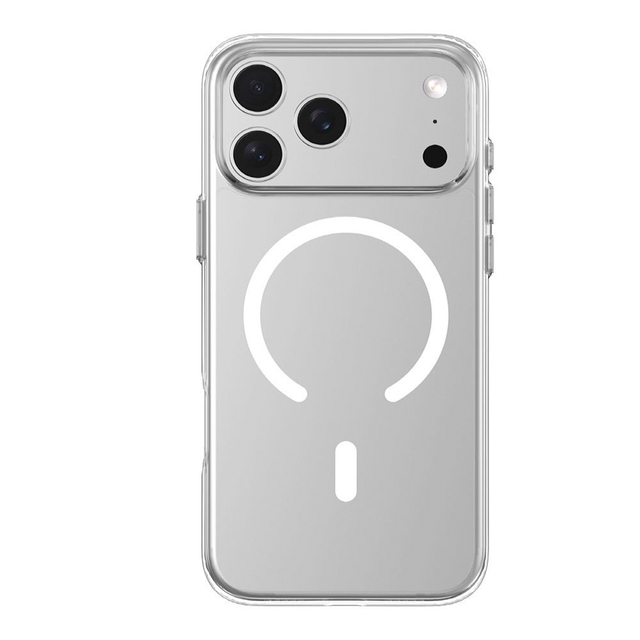 Чехол-накладка Comma Glass Series Magnetic Case для iPhone 17 Pro Max (Цвет: Clear) Чехол-накладка Comma Glass Series Magnetic Case для iPhone 17 Pro Max (Цвет: Clear)