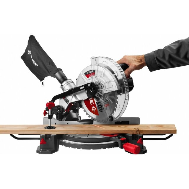 Торцовочная пила Зубр ЗПТ-255-1800 ЛМ2 (Цвет: Gray)