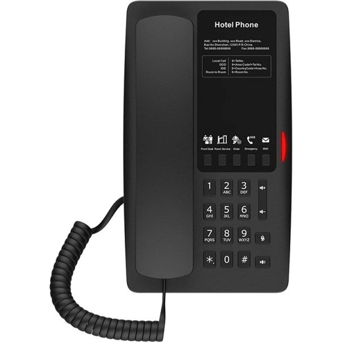 Телефон IP Fanvil H4W, черный