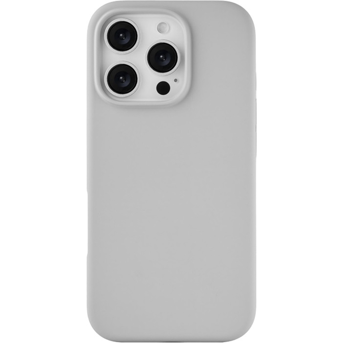 Чехол-накладка uBear Touch Mag Case для смартфона Apple iPhone 16 Pro (Цвет: Light Grey)