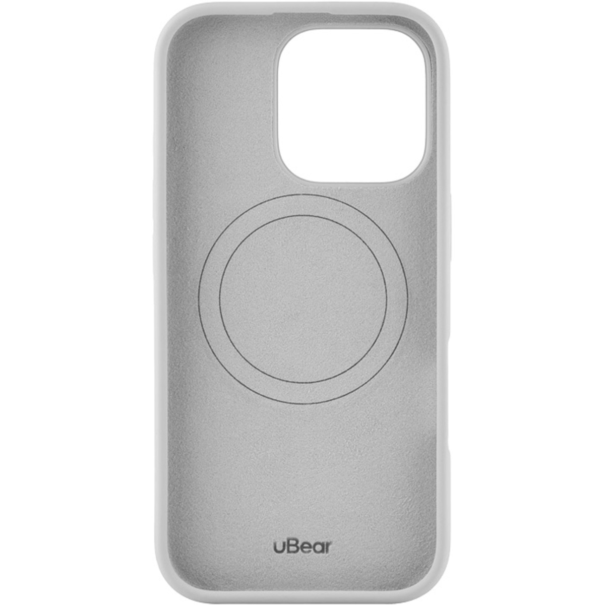 Чехол-накладка uBear Touch Mag Case для смартфона Apple iPhone 16 Pro (Цвет: Light Grey)