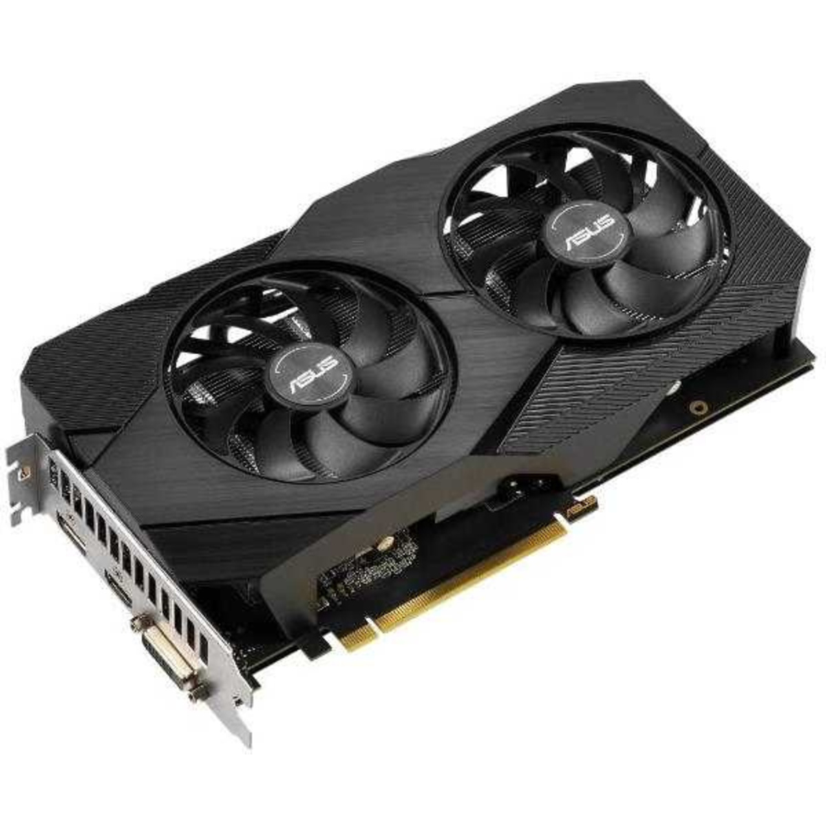 Видеокарта Asus DUAL GeForce GTX 1660 SUPER 1530MHz PCI-E 3.0 6144MB 14002MHz 192 bit DVI HDMI DisplayPort HDCP EVO OC
