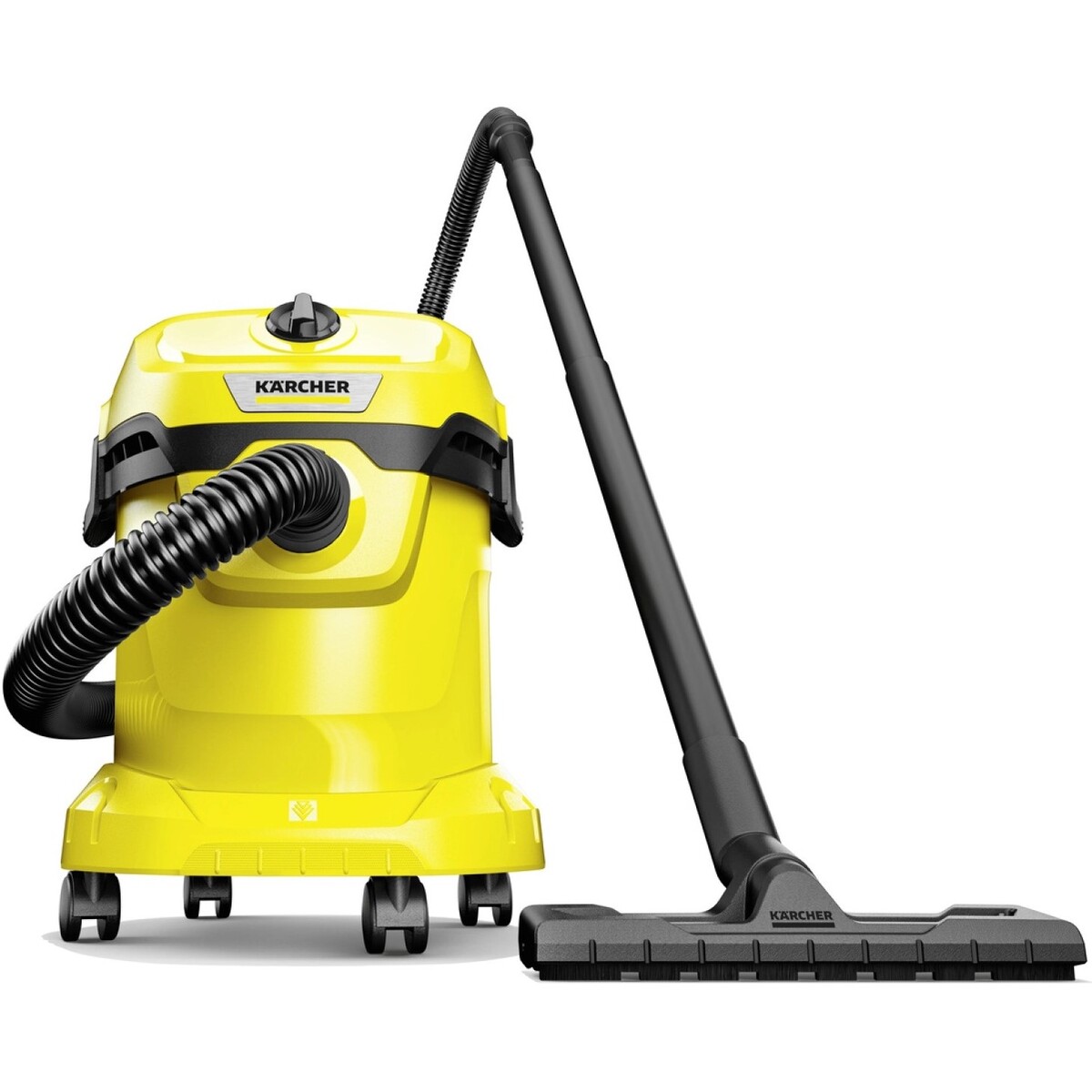 Строительный пылесос Karcher WD 2 Plus V-12 / 4 / 18 (Цвет: Yellow)
