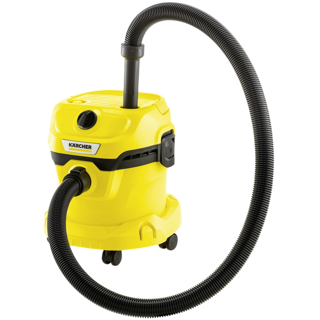 Строительный пылесос Karcher WD 2 Plus V-12 / 4 / 18 (Цвет: Yellow)