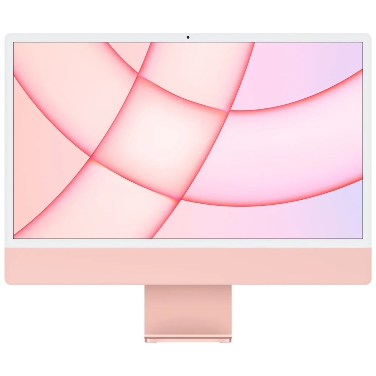 Моноблок Apple iMac MJVA3RU/A 24 4.5K M1 /8Gb/SSD256Gb/macOS/WiFi/BT/клавиатура/мышь/Cam/розовый 4480x2520