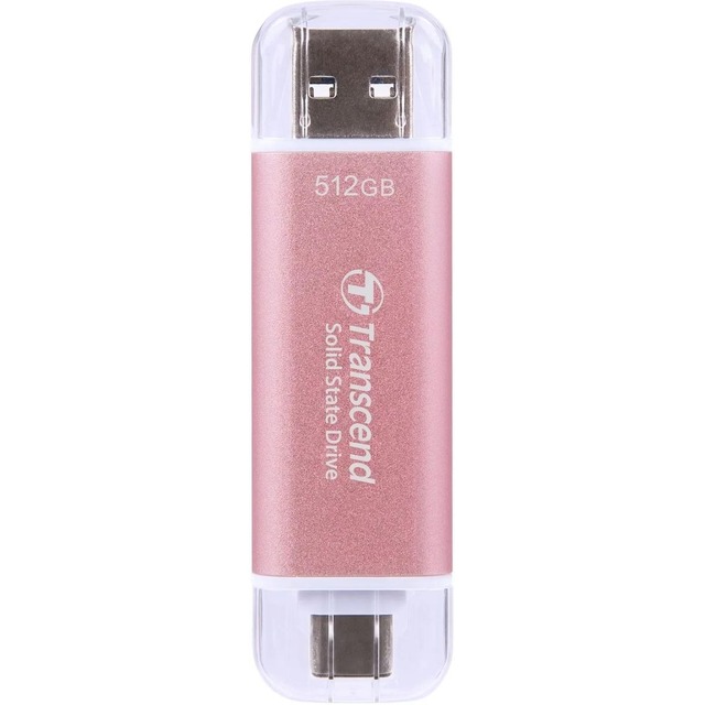 Накопитель SSD Transcend USB-C 512GB TS512GESD310P (Цвет: Pink)