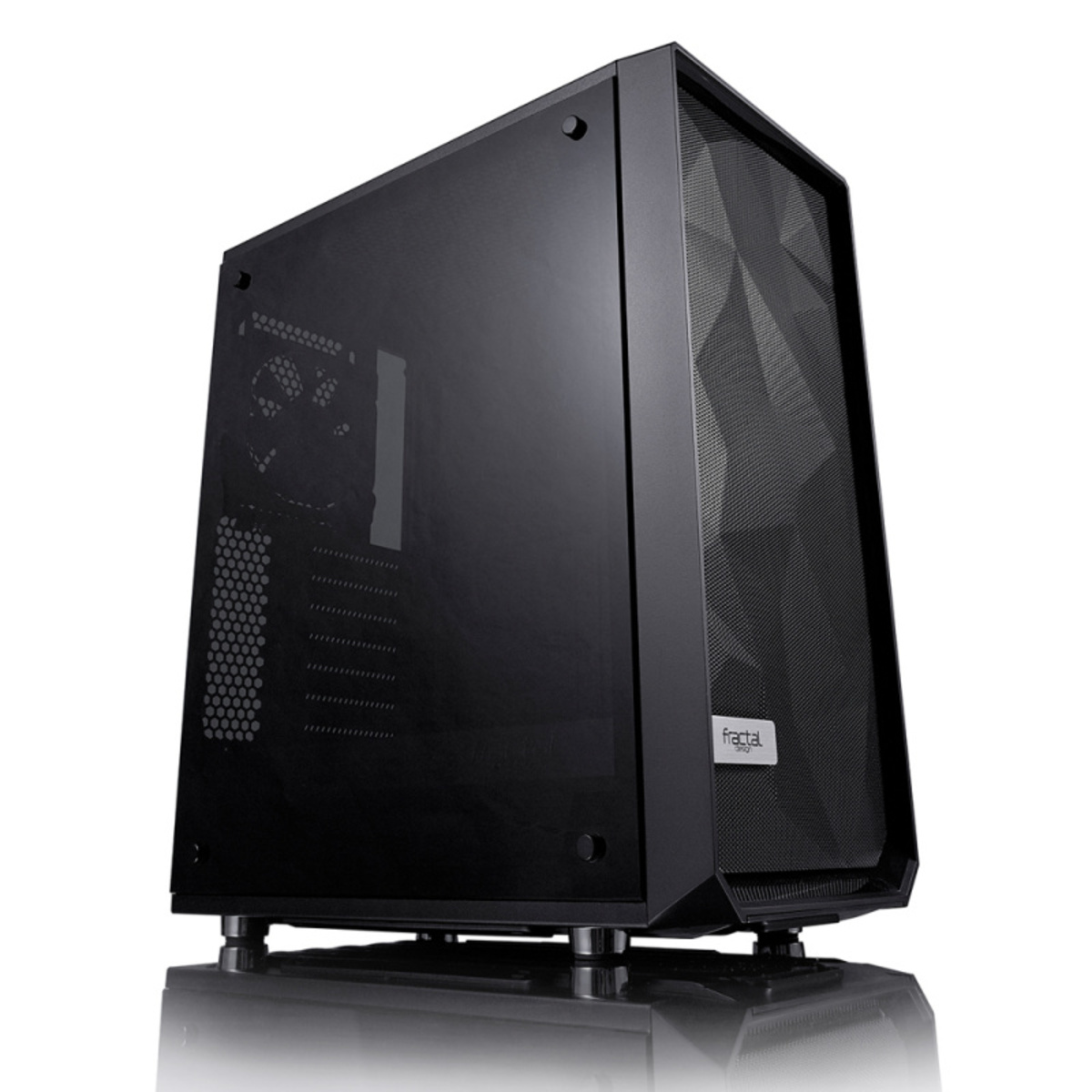 Корпус Fractal Design Meshify C Blackout TG ATX (Цвет: Black)