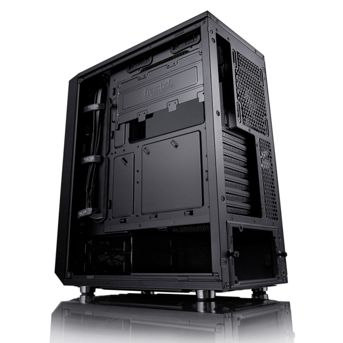 Корпус Fractal Design Meshify C Blackout TG ATX (Цвет: Black)