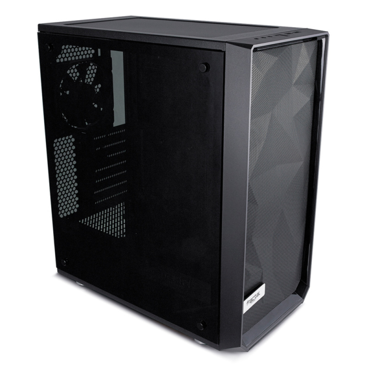 Корпус Fractal Design Meshify C Blackout TG ATX (Цвет: Black)