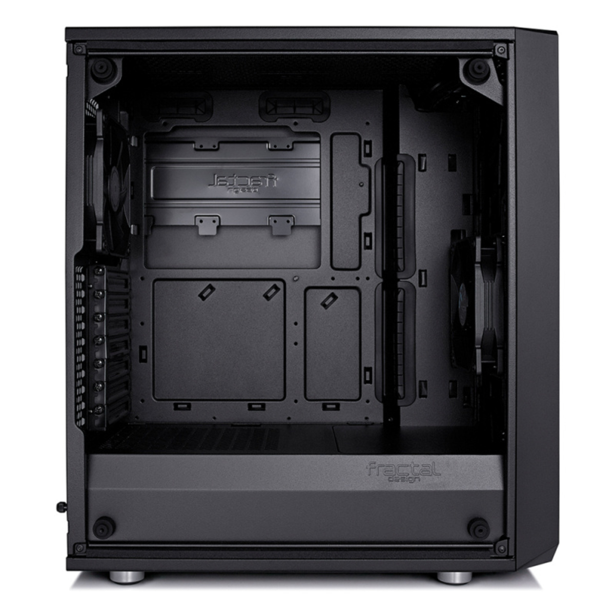 Корпус Fractal Design Meshify C Blackout TG ATX (Цвет: Black)