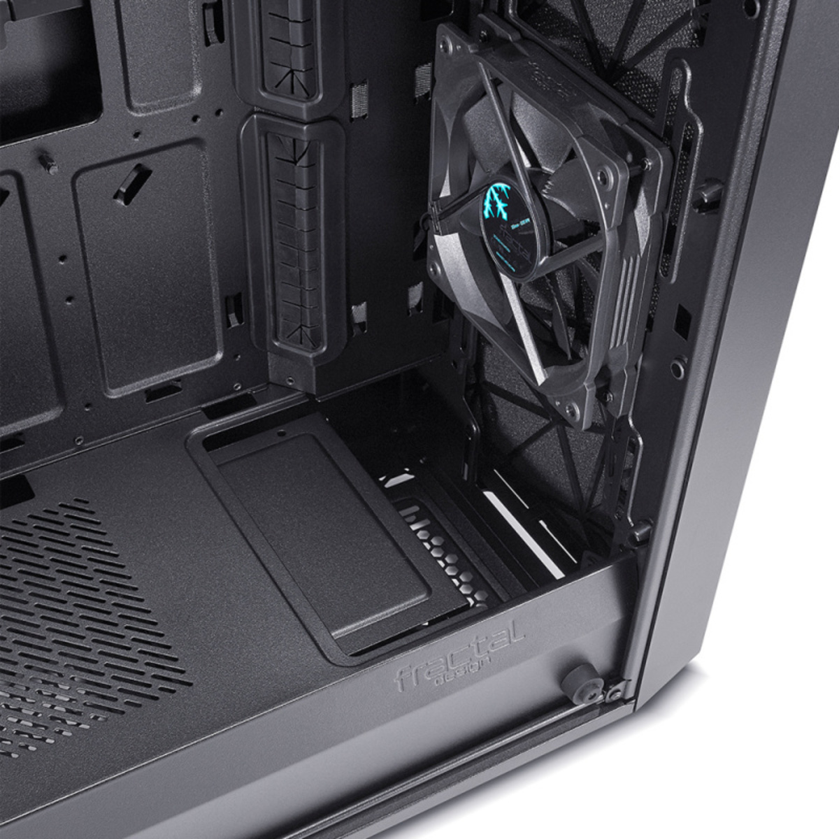 Корпус Fractal Design Meshify C Blackout TG ATX (Цвет: Black)