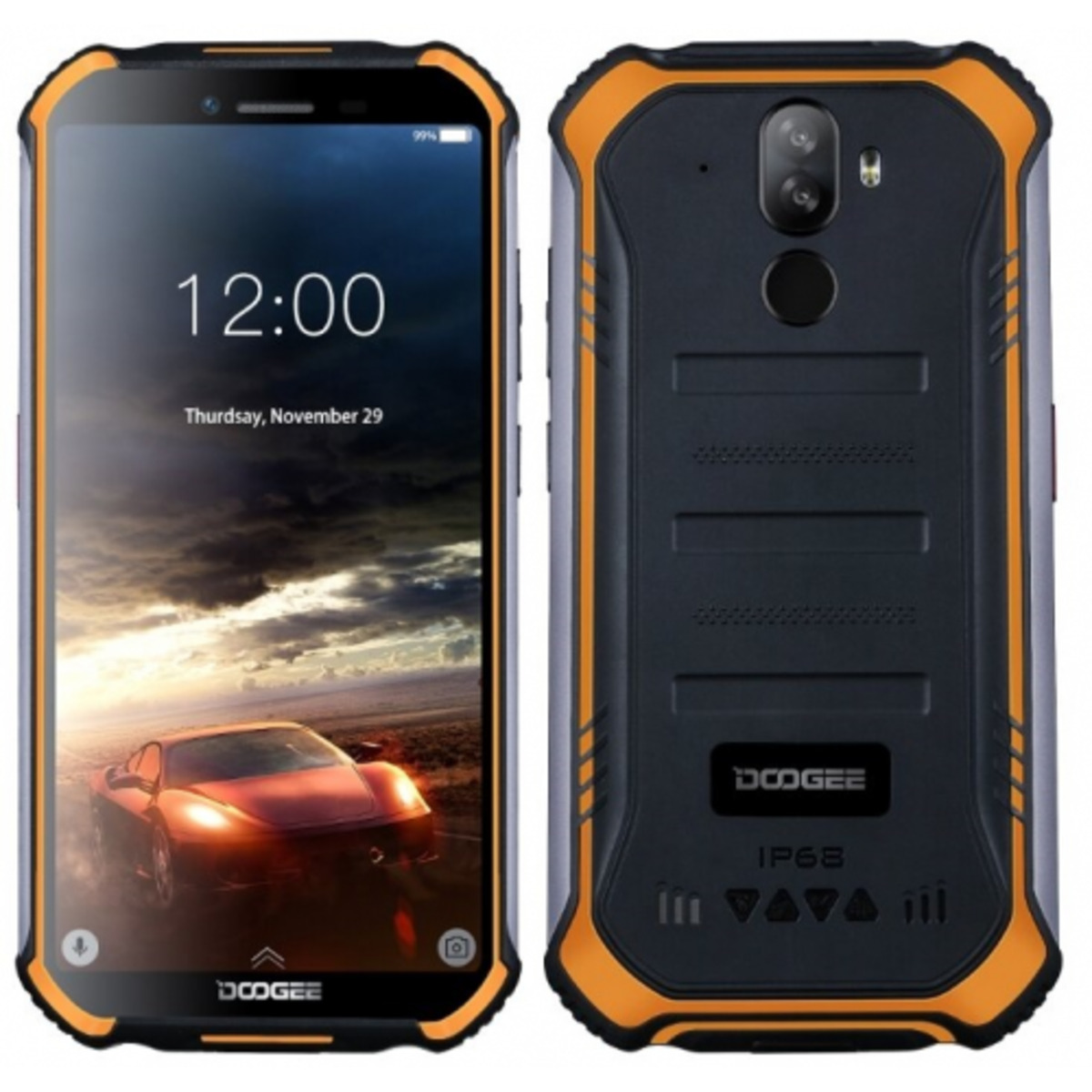 Смартфон Doogee S40 (Цвет: Fire Orange)