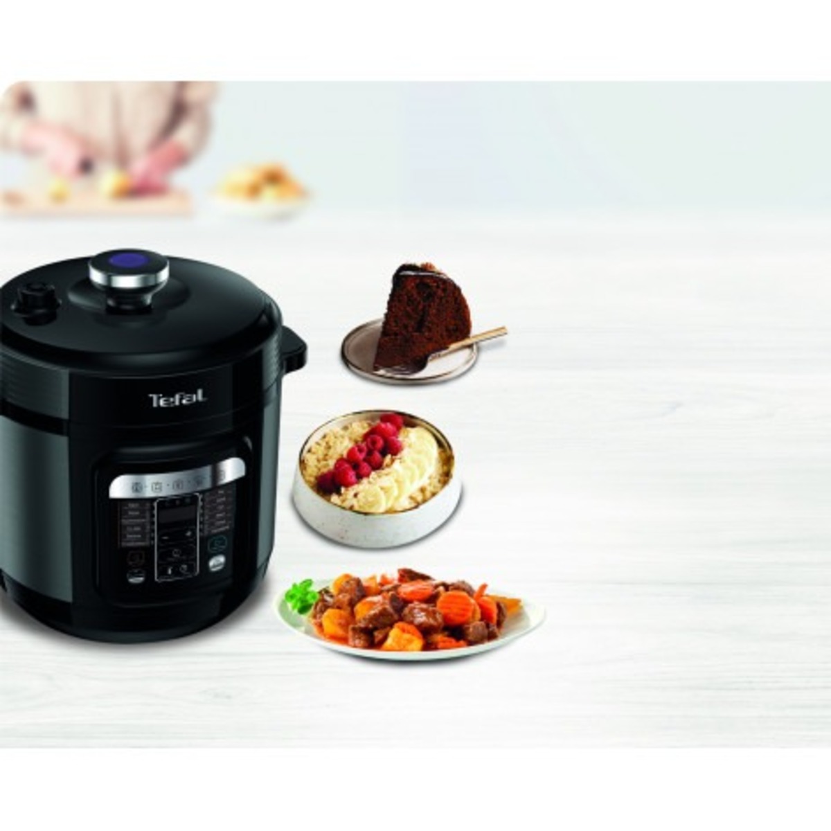 Мультиварка-скороварка Tefal CY601832 (Цвет: Black)