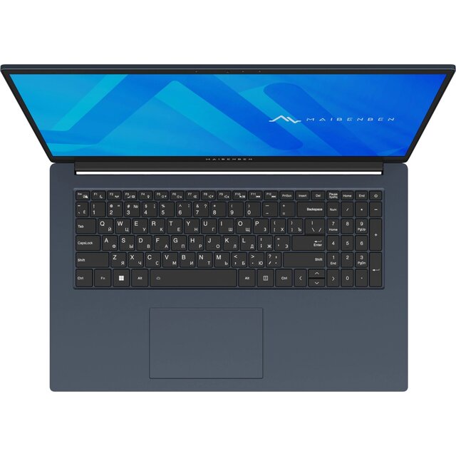 Ноутбук Maibenben M17A-R574UM (Ryzen 5 7430U 2.3Ghz / 16Gb DDR4 / SSD512Gb / AMD Radeon Graphics / 17.3" / Windows 11 Home / blue) (M17A-R574UM0F3RHU4EB1) Ноутбук Maibenben M17A-R574UM (Ryzen 5 7430U 2.3Ghz / 16Gb DDR4 / SSD512Gb / AMD Radeon Graphics / 17.3" / Windows 11 Home / blue) (M17A-R574UM0F3RHU4EB1)