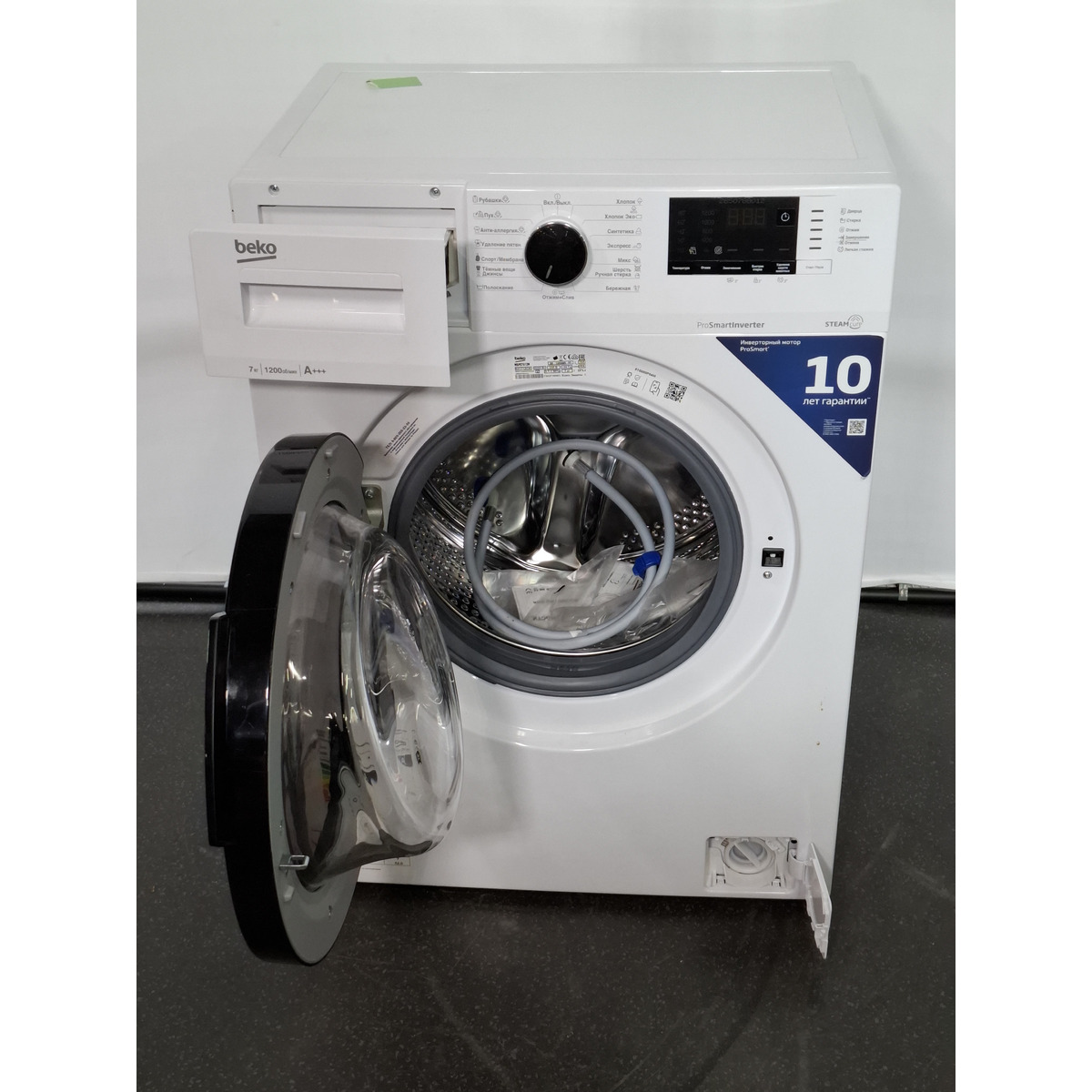 Стиральная машина Beko WSPE7612W, белый