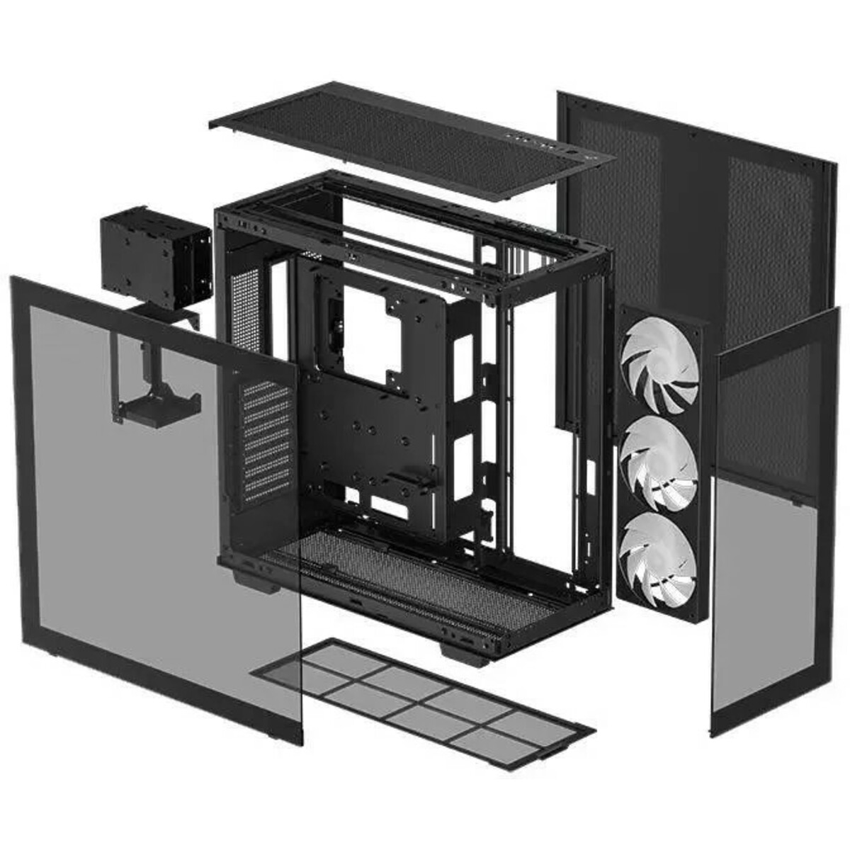 Корпус Deepcool CH780, черный 