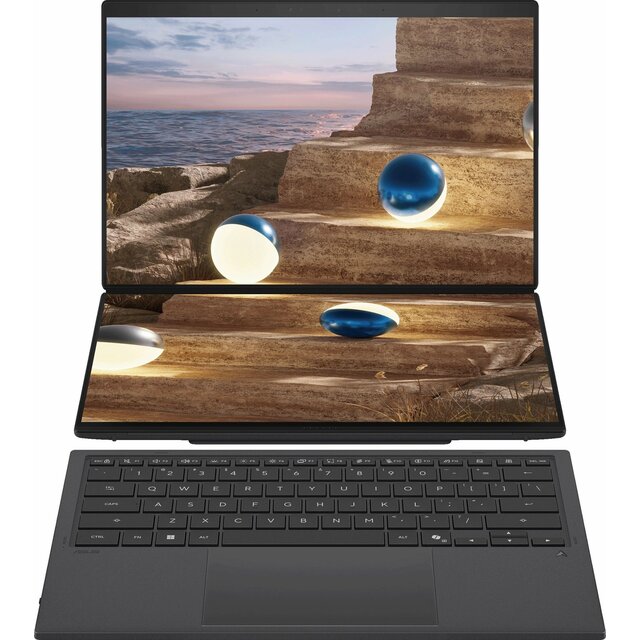 Ноутбук Asus ZenBook Duo UX8407AA-SN279X (Core Ultra 9 386H 2.1Ghz / 32Gb LPDDR5x / SSD1Tb / Intel Graphics / 14