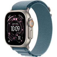 Умные часы Apple Watch Ultra 3 49mm Titanium Case with Alpine Loop M (Цвет: Light Blue)