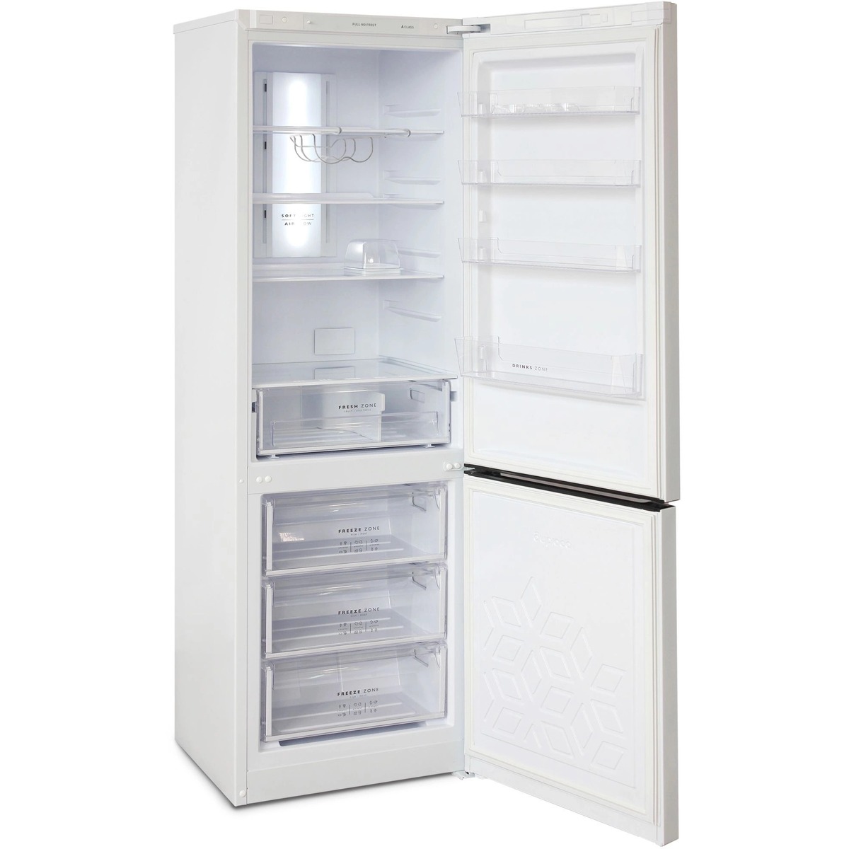 Холодильник Бирюса Б-960NF, белый