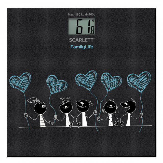 Весы напольные электронные Scarlett SC-BS33E019 (Цвет: Purple) Весы напольные электронные Scarlett SC-BS33E019 (Цвет: Purple)