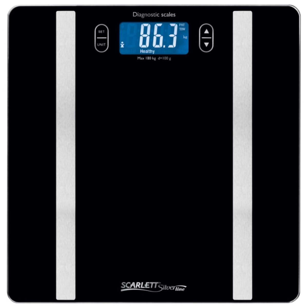 Весы напольные электронные Scarlett SL-BS34ED42 (Цвет: Black)