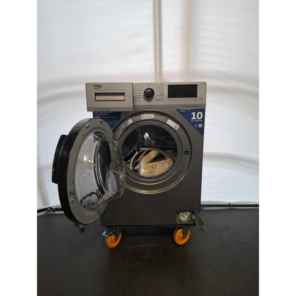 Стиральная машина Beko WSPE6H616S (Цвет: Silver)