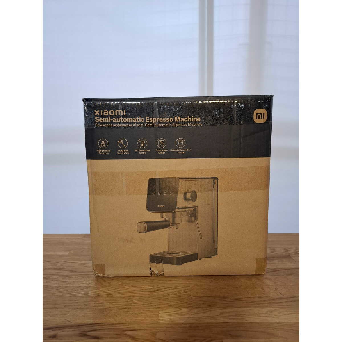 Кофеварка рожковая Xiaomi Semi-automatic Espresso Machine (Цвет: Silver)