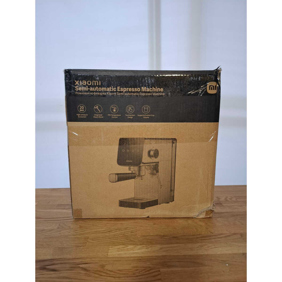 Кофеварка рожковая Xiaomi Semi-automatic Espresso Machine (Цвет: Silver)
