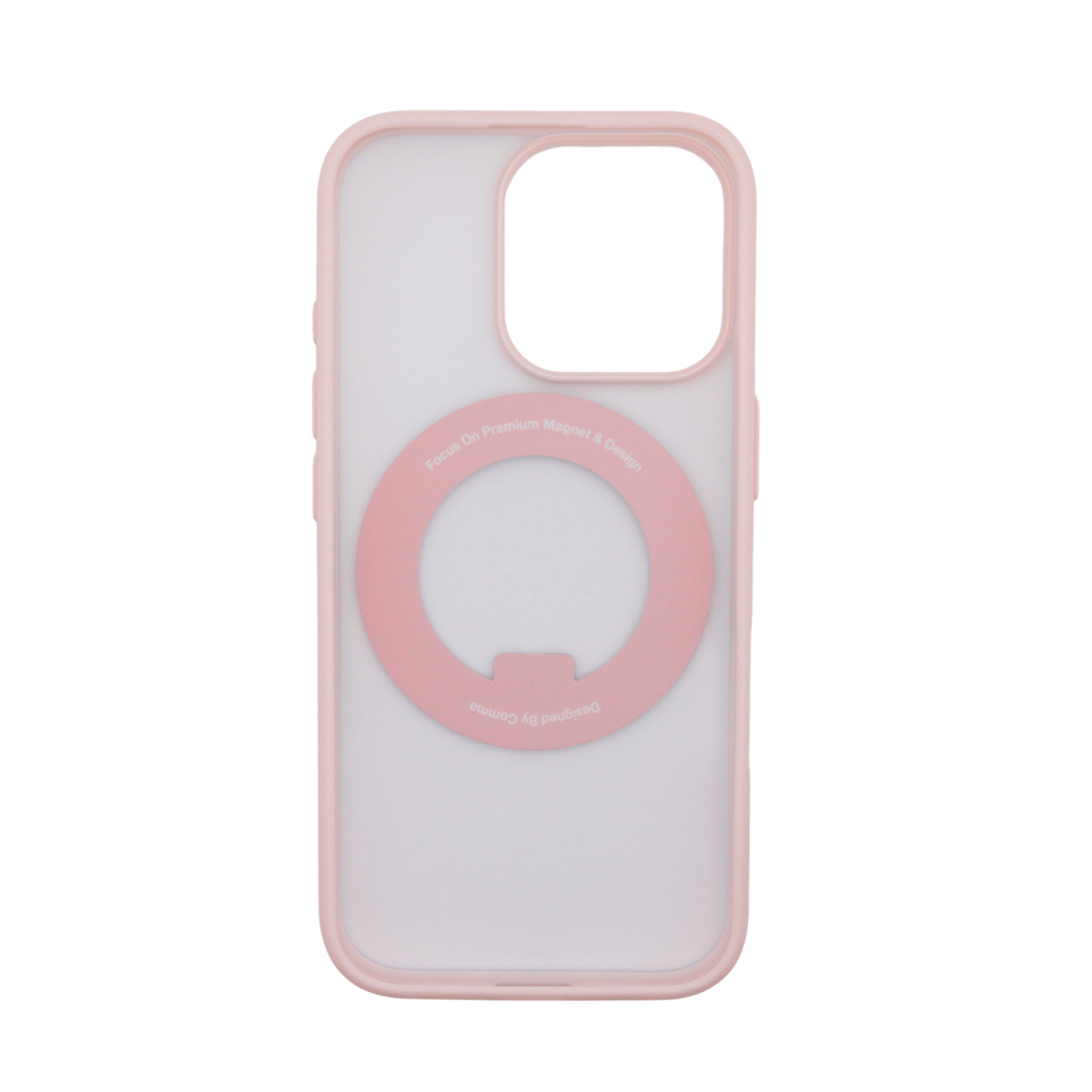 Чехол-накладка Comma Joy Elegant Magnetic 360 Rotating Stand Case для iPhone 17 (Цвет: Pink Purple)