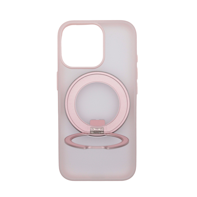 Чехол-накладка Comma Joy Elegant Magnetic 360 Rotating Stand Case для iPhone 17 (Цвет: Pink Purple) Чехол-накладка Comma Joy Elegant Magnetic 360 Rotating Stand Case для iPhone 17 (Цвет: Pink Purple)