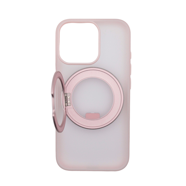 Чехол-накладка Comma Joy Elegant Magnetic 360 Rotating Stand Case для iPhone 17 (Цвет: Pink Purple) Чехол-накладка Comma Joy Elegant Magnetic 360 Rotating Stand Case для iPhone 17 (Цвет: Pink Purple)