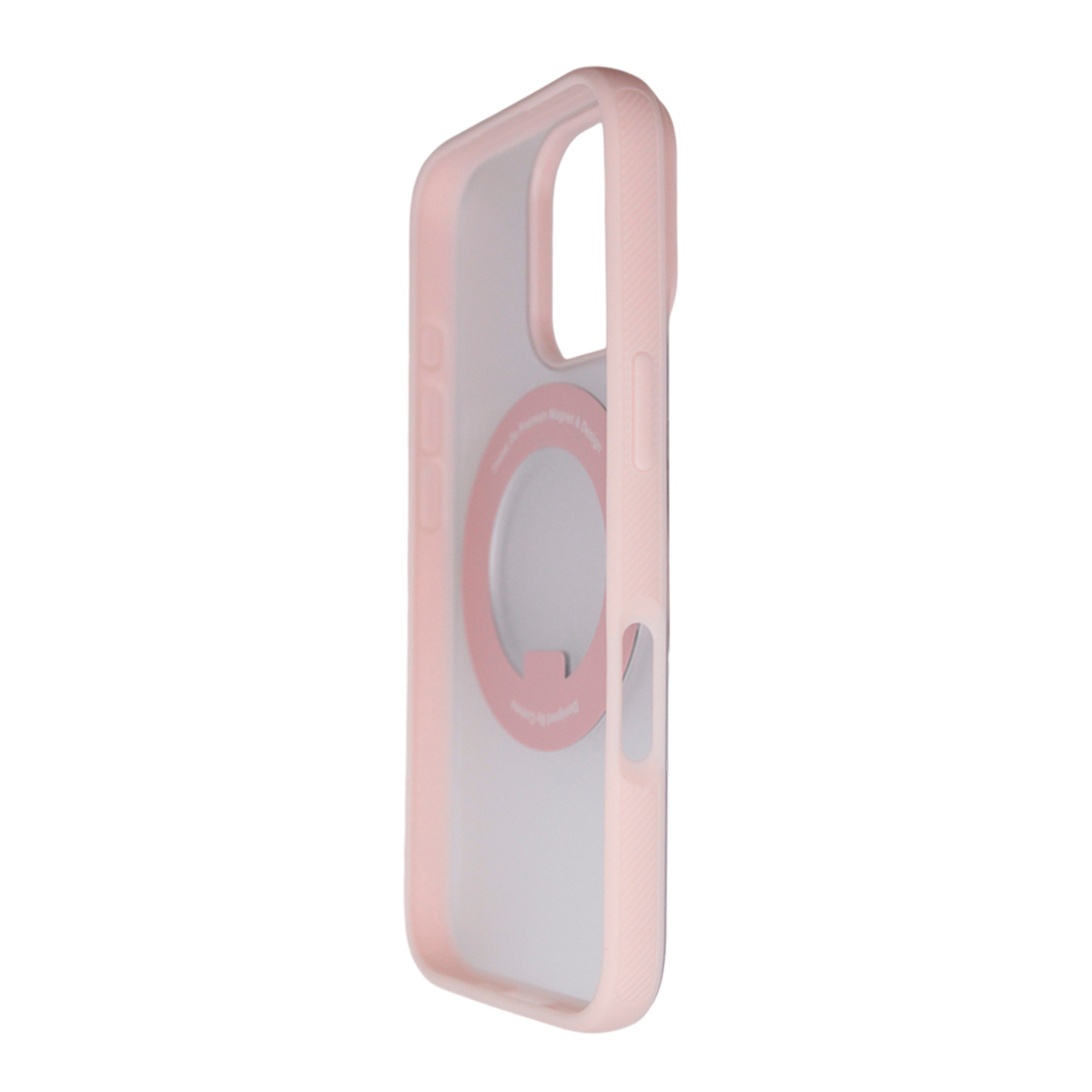 Чехол-накладка Comma Joy Elegant Magnetic 360 Rotating Stand Case для iPhone 17 (Цвет: Pink Purple)