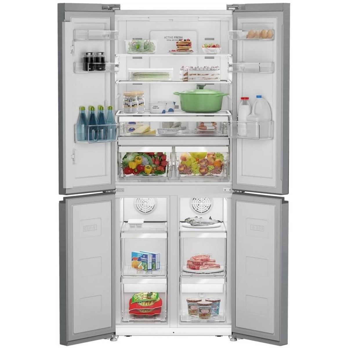 Холодильник Hotpoint HFP4 480I X (Цвет: Gray)