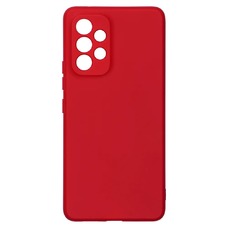 Чехол-накладка Borasco MicroFiber Case для смартфона Samsung Galaxy A53 (Цвет: Red)70151