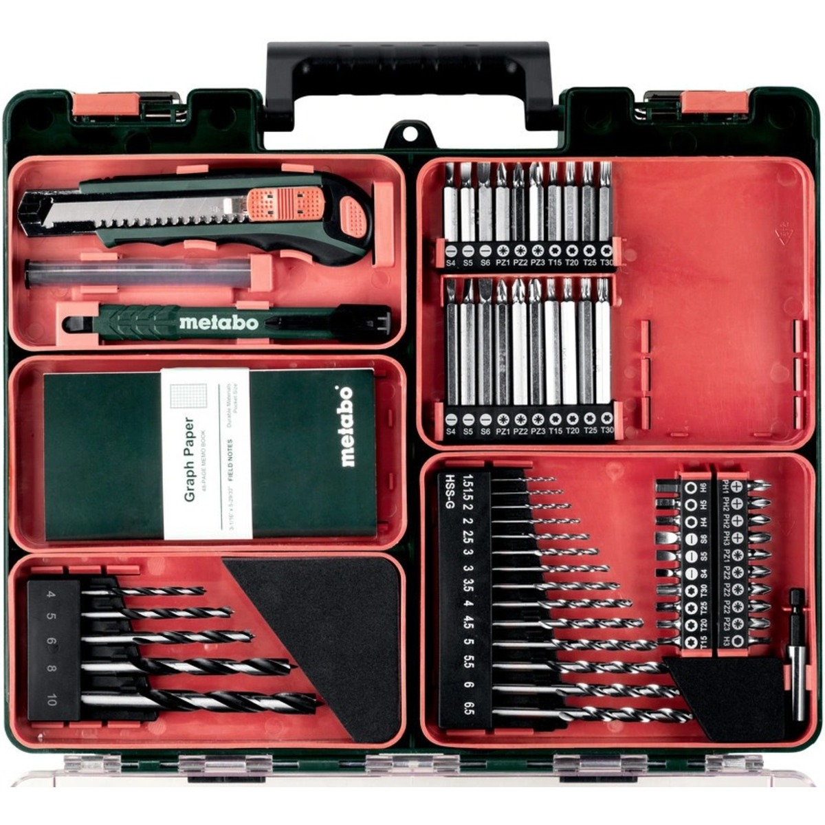 Дрель-шуруповерт Metabo PowerMaxx BS 12 Set (Цвет: Green)