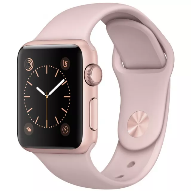 Умные часы Apple Watch Series 2 38mm Aluminum Case with Sport Band (Цвет: Rose Gold/Pink Sand)