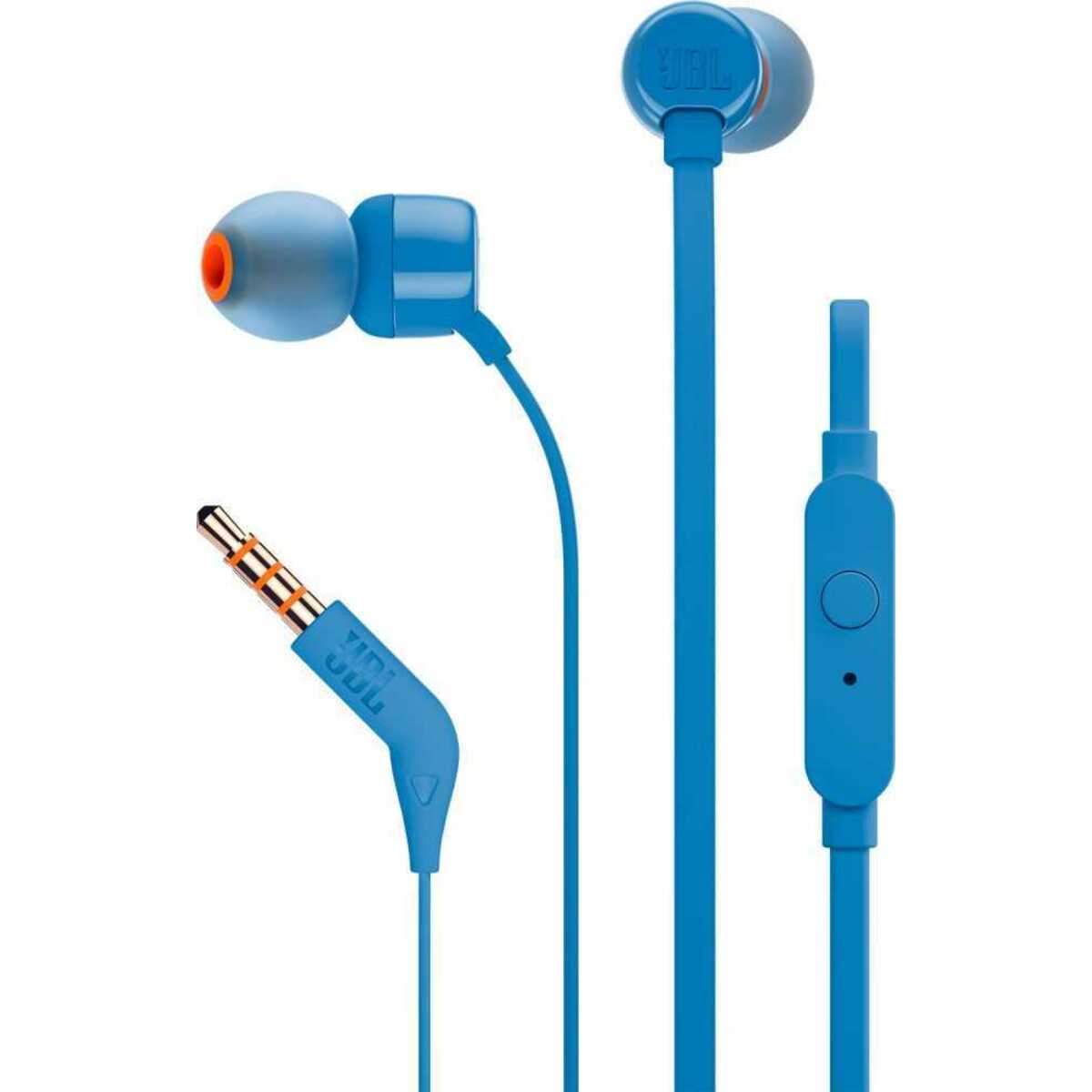 Наушники JBL T110 (Цвет: Blue)