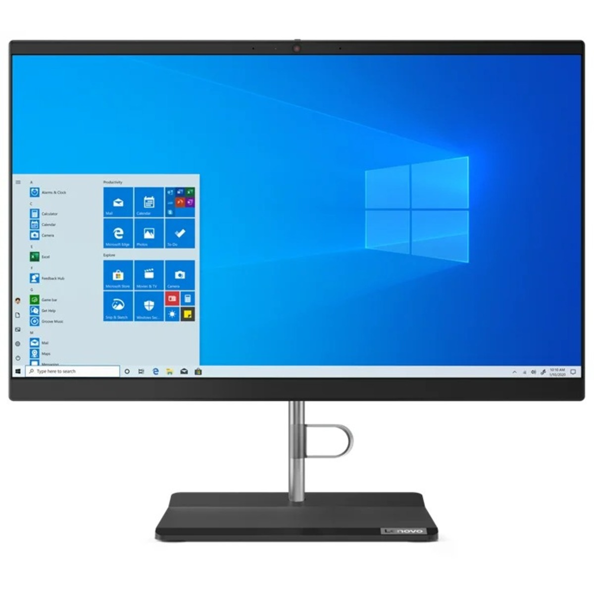 Моноблок Lenovo V30a-24IIL (Intel Core i3 1005G1  /  4Gb  /  SSD256Gb  /  Intel UHD Graphics  /  noOS  /  Black)