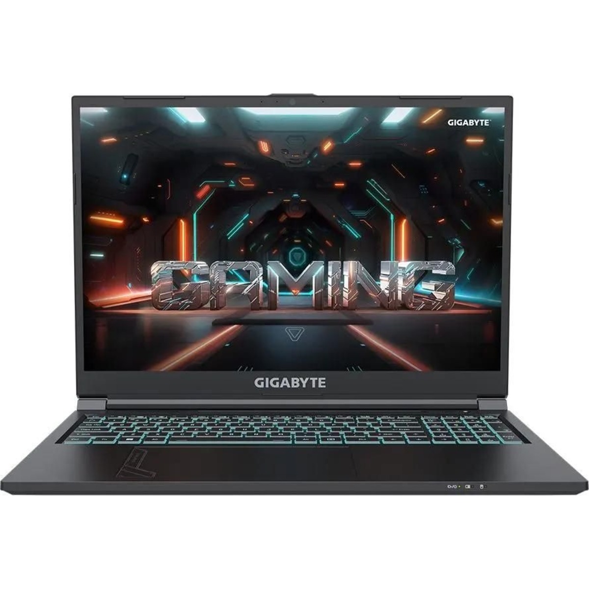 Ноутбук Gigabyte G6 Core i5 13500H 16Gb SSD512Gb NVIDIA GeForce RTX4060 8Gb 16 IPS FHD+ (1920x1200) Free DOS, черный WiFi BT Cam (KF-53KZ853SD)