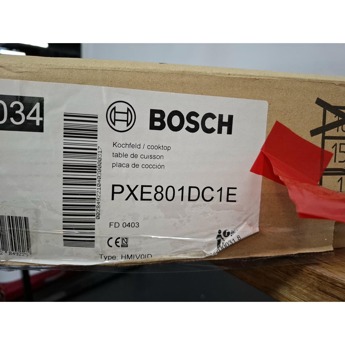 Варочная панель Bosch PXE801DC1E, черный